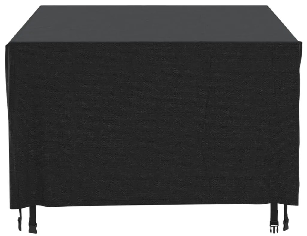 Capa p/ mobiliário jardim 172x113x73 cm impermeável 420D preto