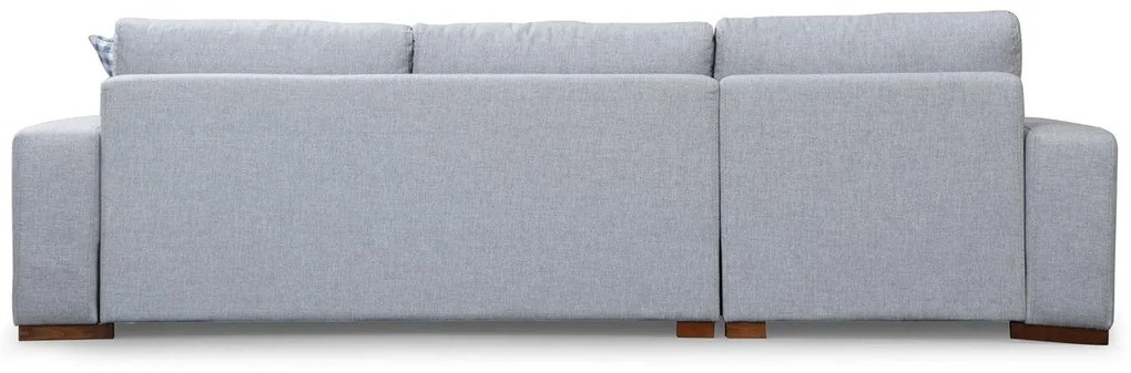 Sofá de Canto Loop – Cinzento Claro – 290 cm x 194 cm