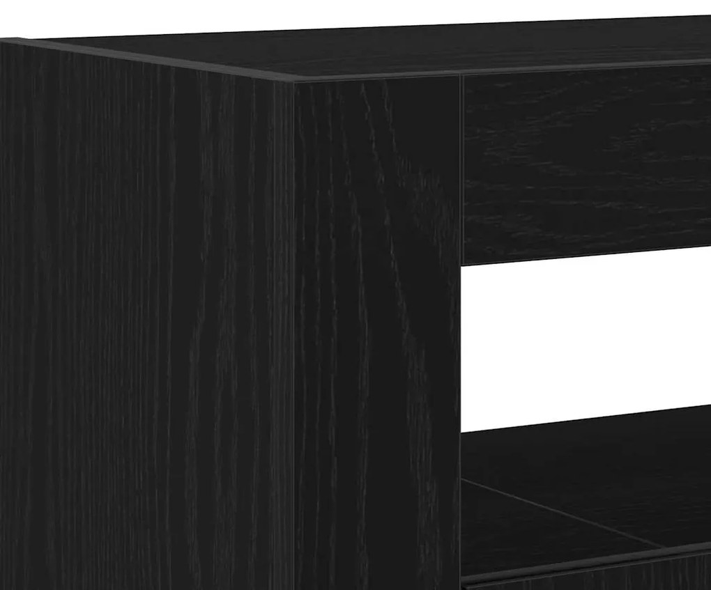 Sideboard Carvalho preto Madeira engenheirada 116 x 30 x 75 cm