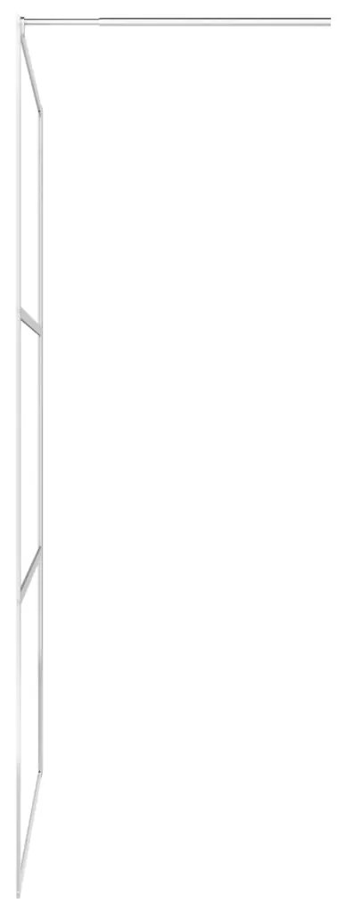 Divisória de chuveiro 80x195 cm vidro transparente ESG