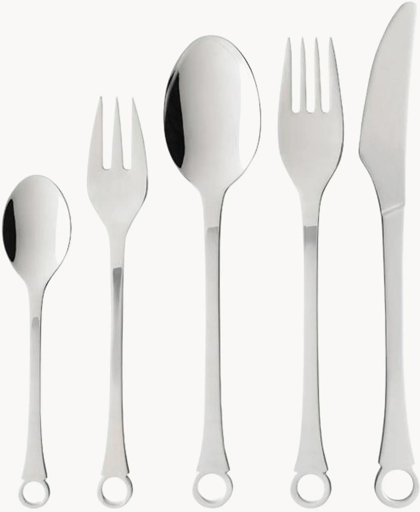 Conjunto de talheres em aço inoxidável Pantry, 12 pessoas, conjunto de 60