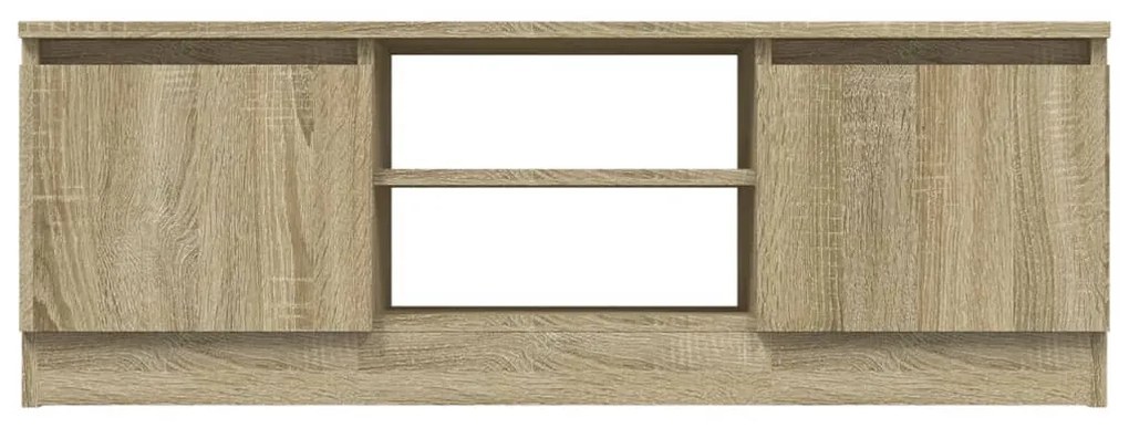 Móvel de TV com porta 102x30x36 cm carvalho sonoma