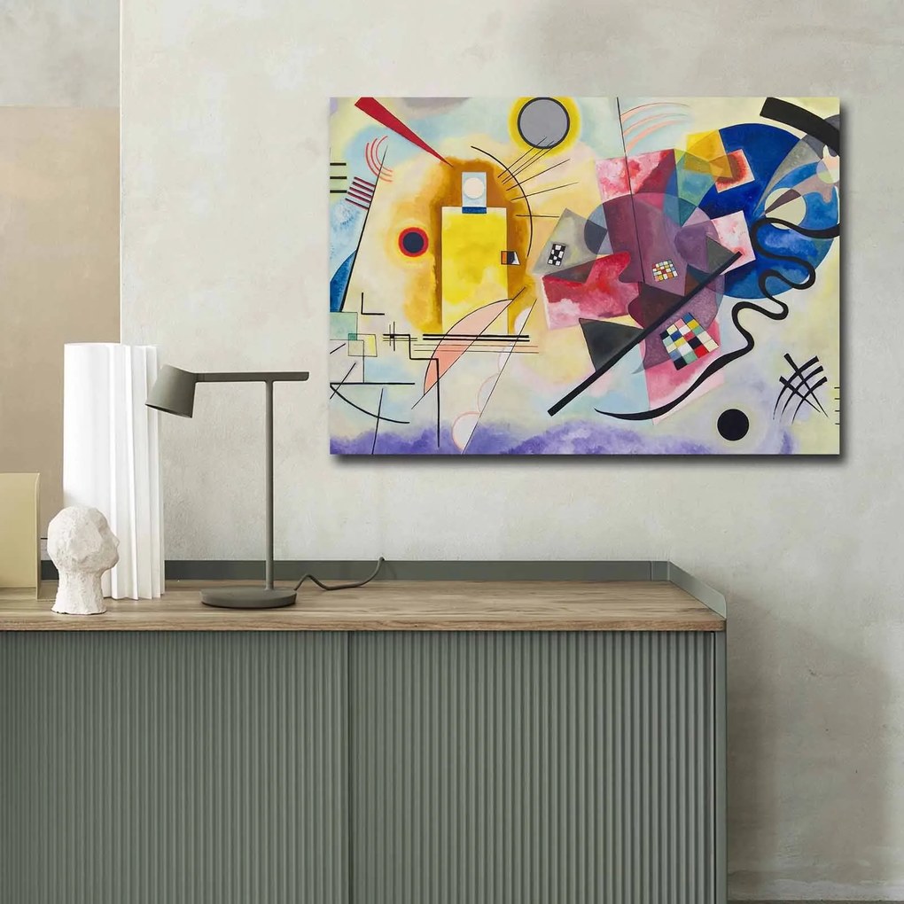Pintura Decorativa em Tela 70100FAMOUSART-036 – Multicolor – 70 x 100