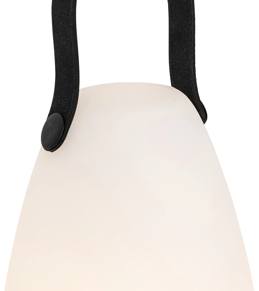 Conjunto de 2 candeeiros de mesa brancos RGBW recarregáveis IP54 - Pion