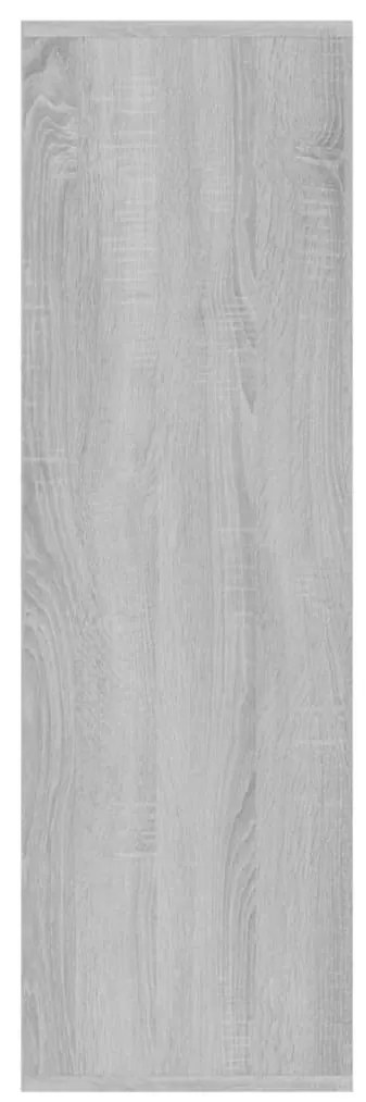 Estante 98x29x97,5 cm cor cinzento sonoma