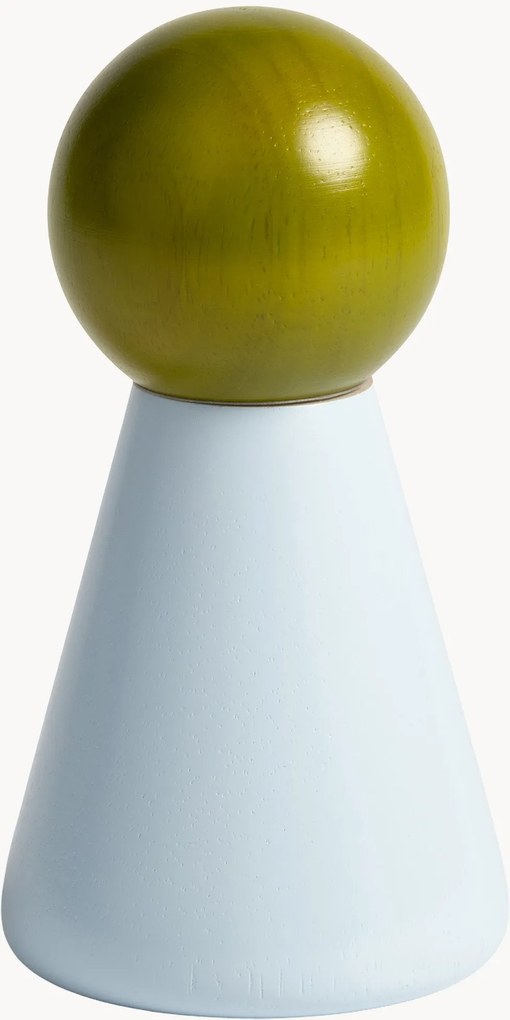 Moinho de sal e pimenta em madeira artesanal Halma