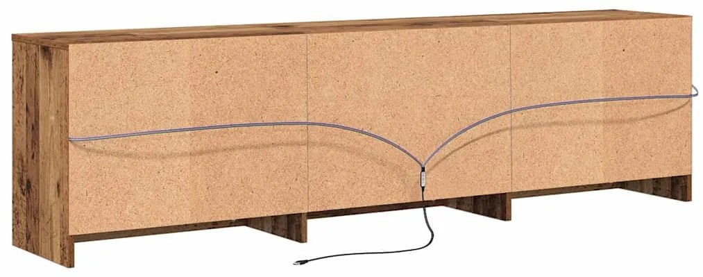 Gabinete para TV Castanho 180 x 34 x 50 cm