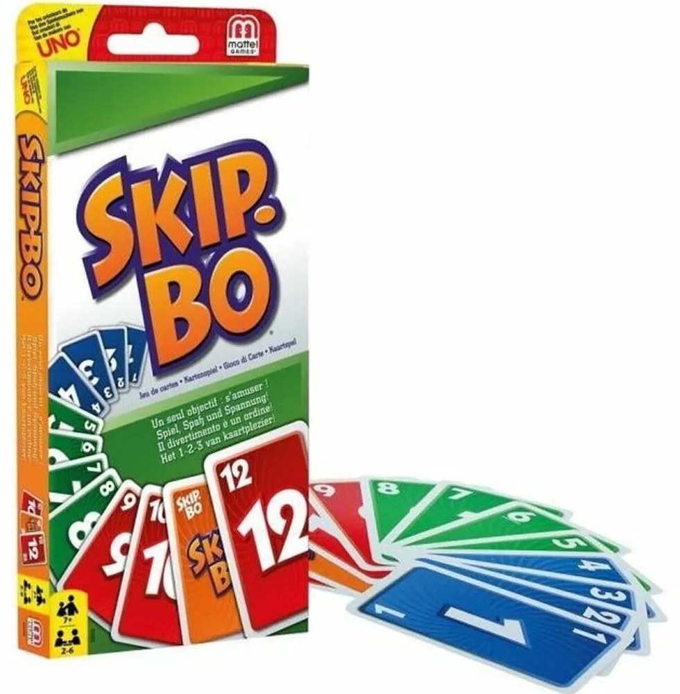 Jogo de Cartas Mattel Skip Bo