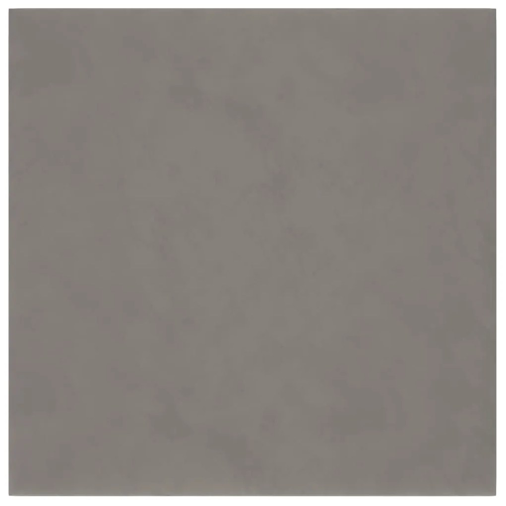 Painel de parede 12 pcs 30x30 cm veludo 1,08 m² cinza-claro
