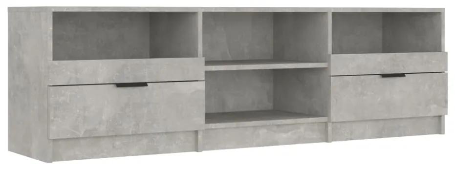 Móvel de TV 150x33,5x45cm madeira processada cinzento cimento