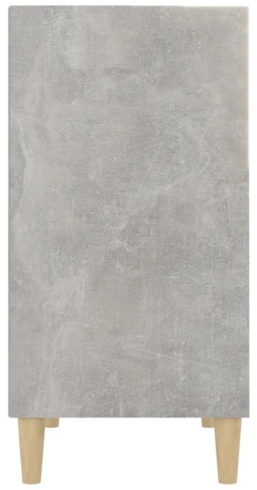 Aparador 57x35x70 cm derivados de madeira cinza cimento