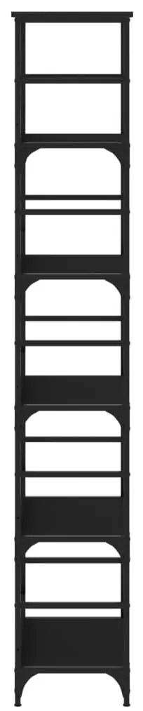 Estante 50x33x188,5 cm derivados de madeira preto