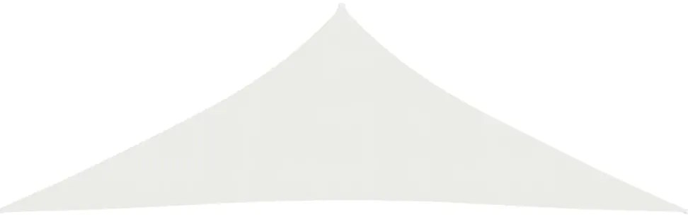 Para-sol estilo vela 160 g/m² 4x4x5,8 m PEAD branco
