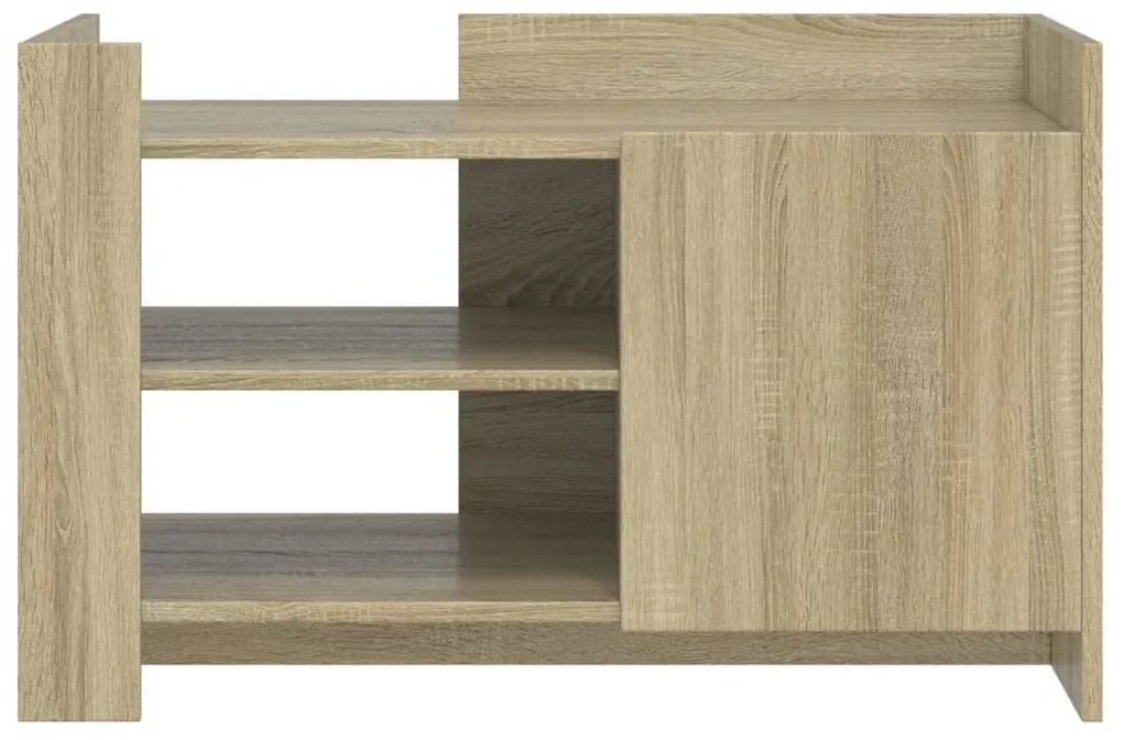 Mesa de centro 80x50x50 cm derivados de madeira carvalho sonoma
