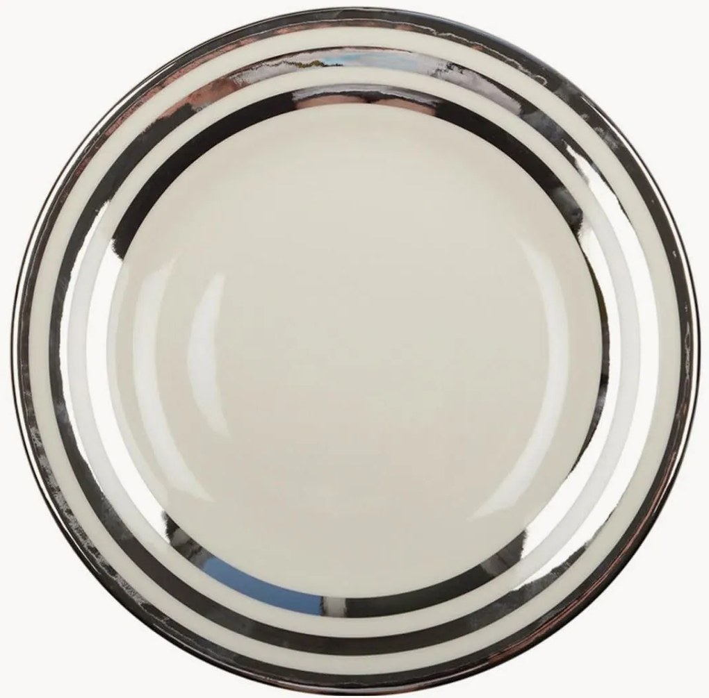 Pratos de jantar Triple, conjunto de 6