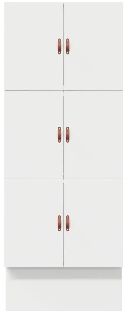 Cama de Armazenamento Branca 80x200 cm