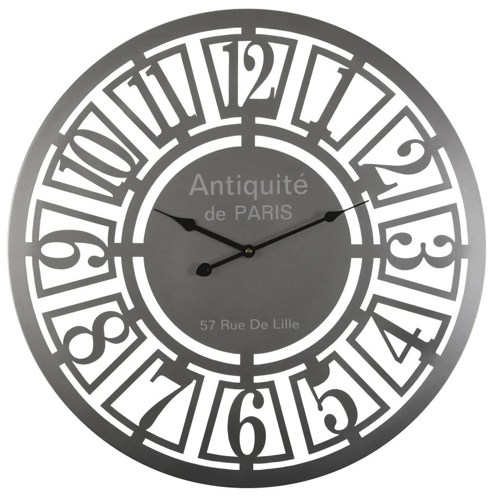 Relógio de Parede Versa Metal (60 x 60 x 5 cm)