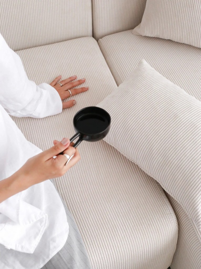 Sofá de Canto Yolo - Branco - 222cm x 89cm x 110cm