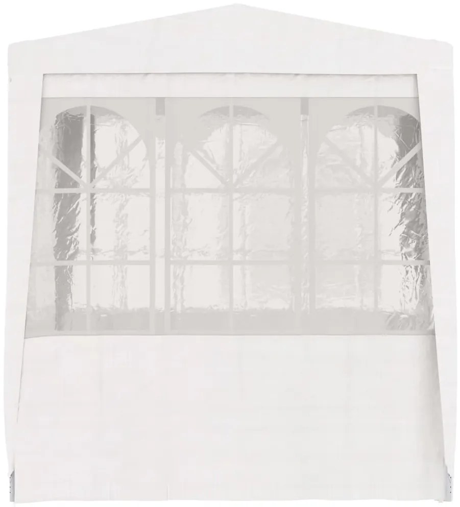Tenda festas com paredes laterais 2,5x2,5m 90g/m² branco