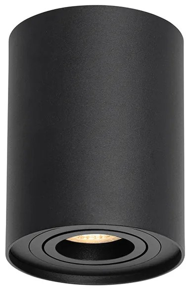 LED Foco de teto inteligente preto ajustável com Wi-Fi GU10 - Rondoo up Moderno