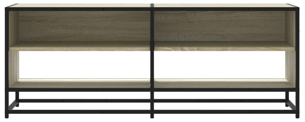 Móvel TV 120,5x40x46 cm derivados madeira/metal carvalho sonoma