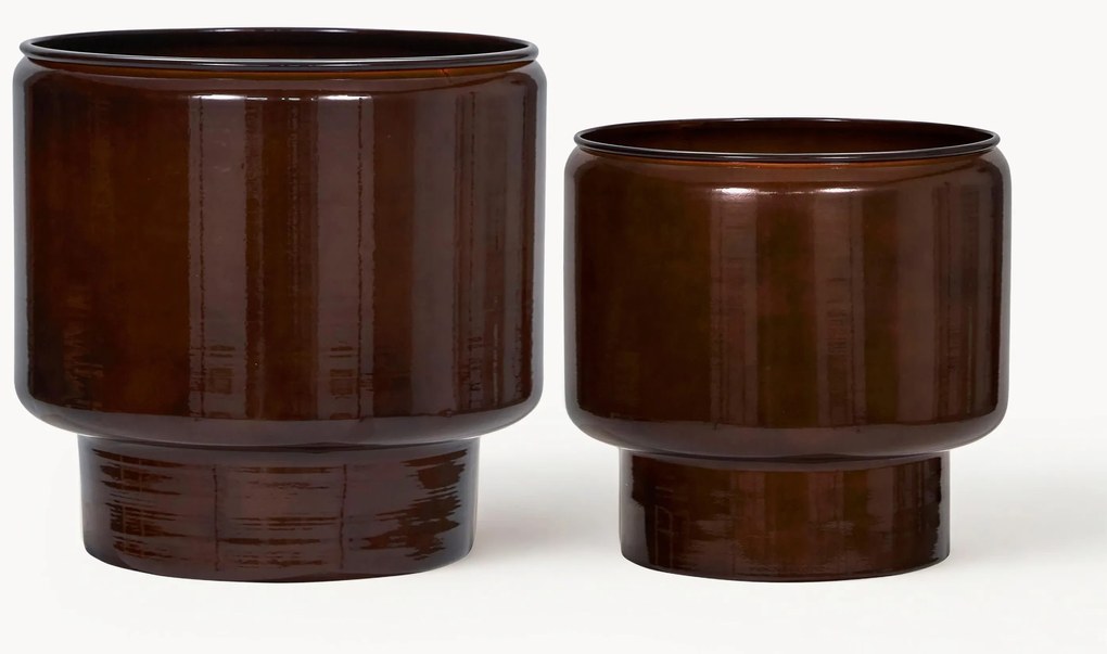 Vasos pintados à mão Oasis, conjunto de 2