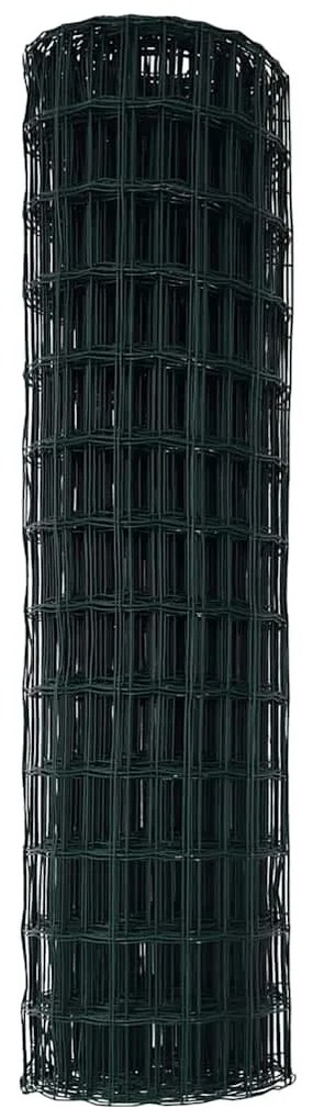 Cerca Euro Verde 1,4x10 m Aço
