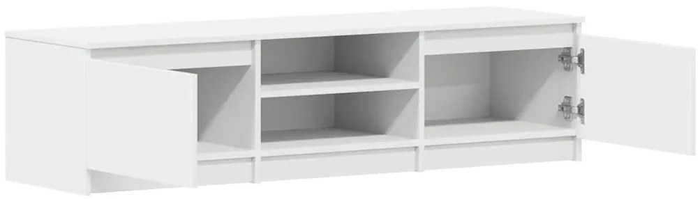 Móvel de TV 140x40x35,5 cm derivados de madeira branco