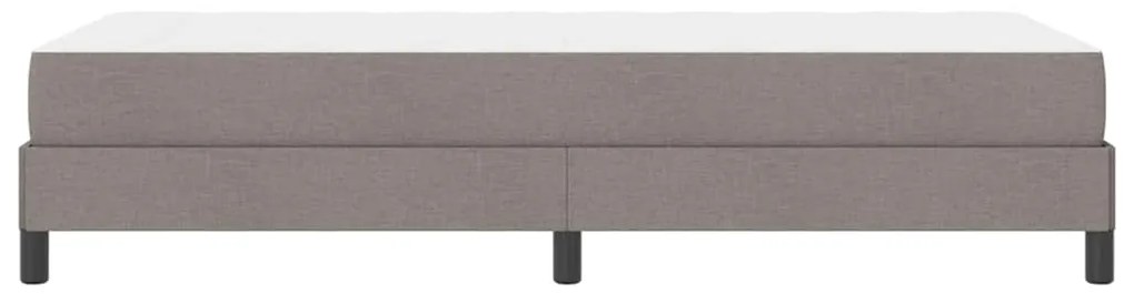 Cama Box Outros Cinzento-acastanhado 90 x 190 cm tecido