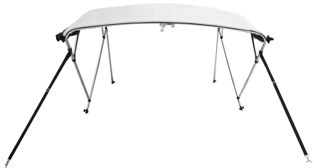 Toldo 4 arcos Bimini paredes malha laterais 243x(230-244)x137cm