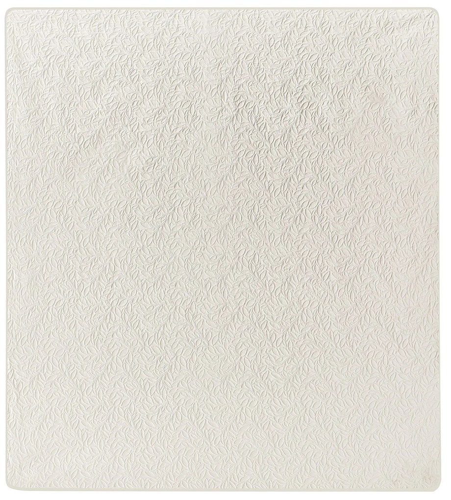 Colcha com relevo creme 200 x 220 cm RUDKHAN Beliani