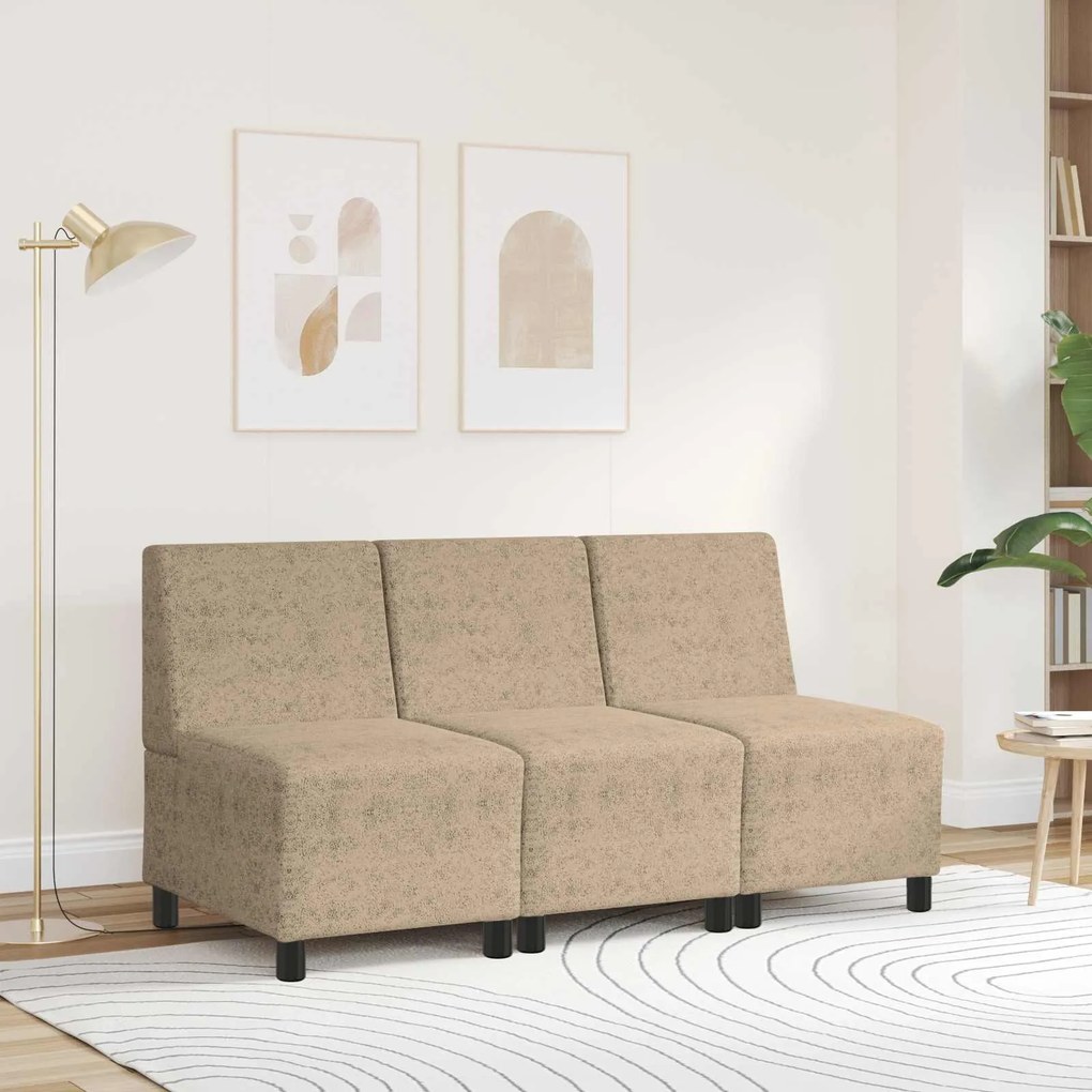 vidaXL | Cadeira Sofa | com almofada Cinzento-claro 55 x 74 x 82 cm