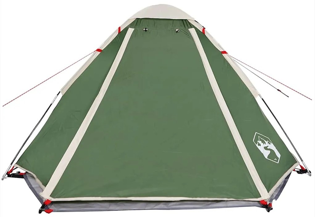 Tenda de campismo cúpula para 2 pessoas impermeável verde