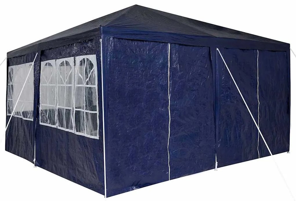 Tenda pra Festa 8 Lados Azuis 4x4 m PE