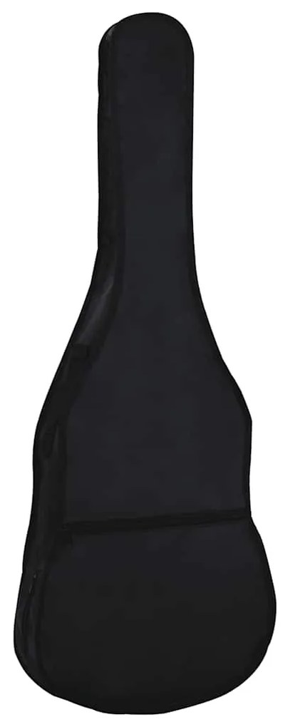 vidaXL Saco guitarra p/ guitarra clássica 1/2 (34") 94x35 cm tecido preto