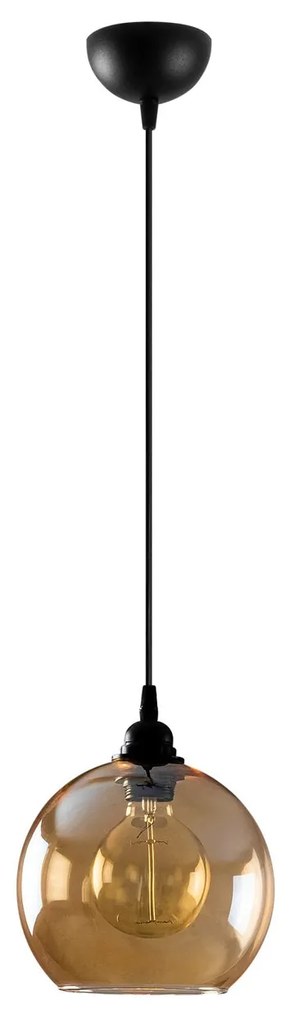 Candeeiro de Teto Chandelier Gold – Ouro/Preto – 20 x 20 cm