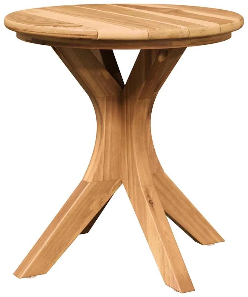 Mesa de Jardim Ø40x41 cm Madeira Sólida de Teca