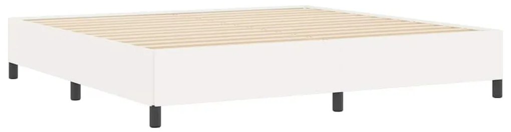 Cama vidaXL Creme 200x200 cm Tecido de cordão