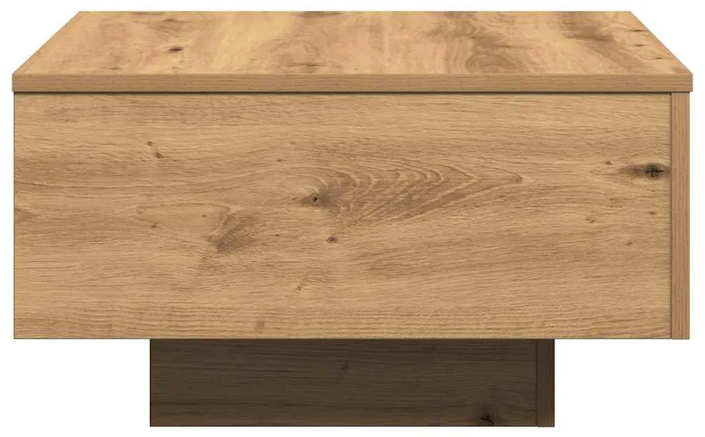 Mesa de Centro vidaXL Artisian Carvalho 55x55x31 cm em Madeira de Enge