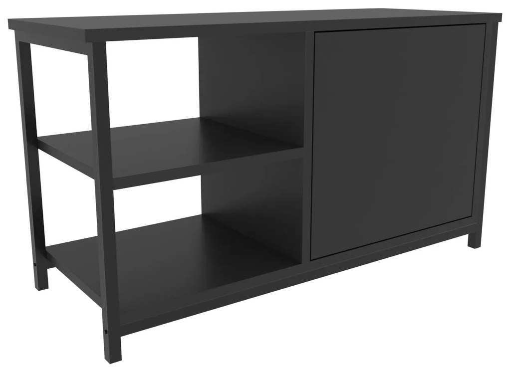Móvel de TV Muskegon - Preto Antracite - 89,6cm x 35,3cm x 50,8cm