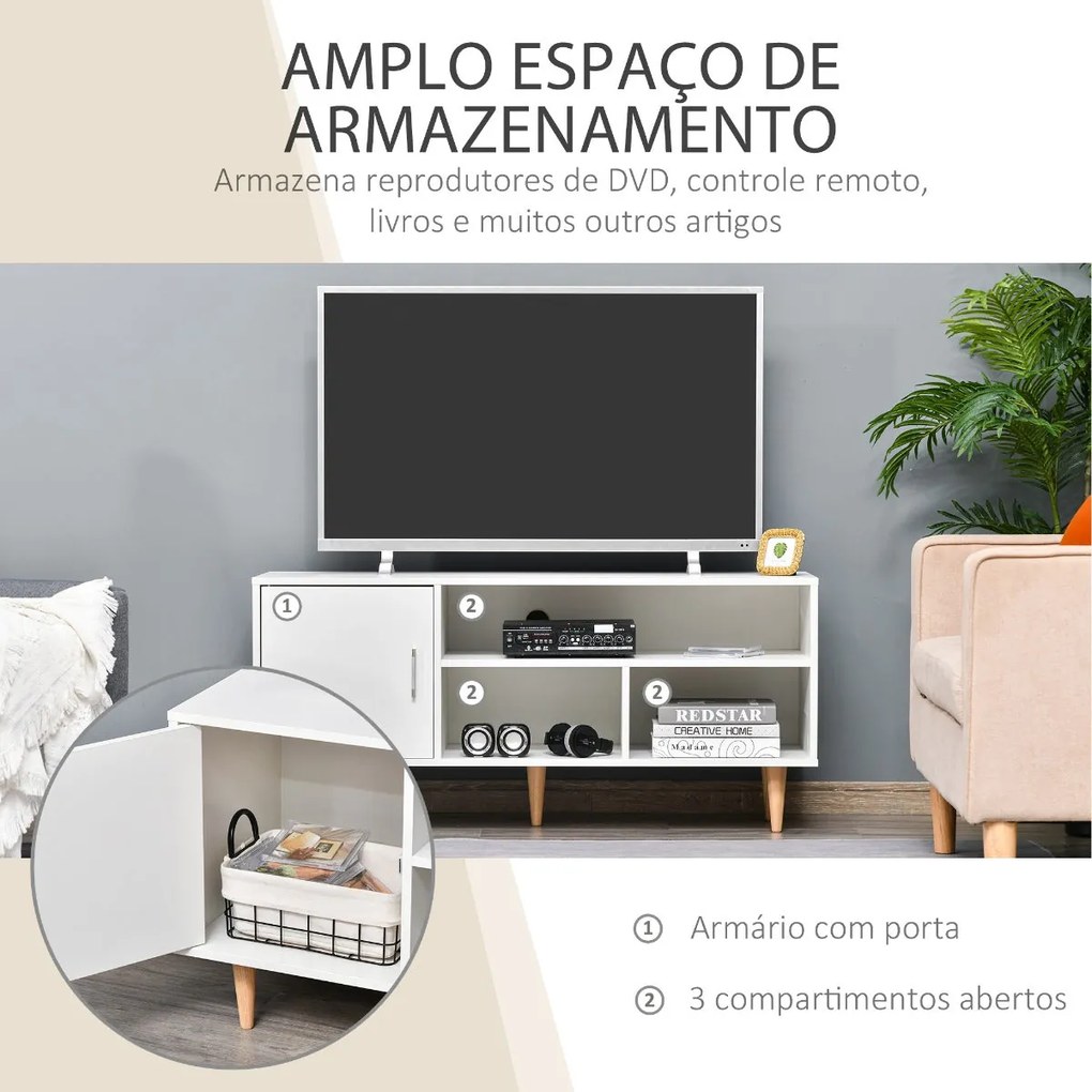 Móvel de TV Norway - 120cm - Design Nórdico