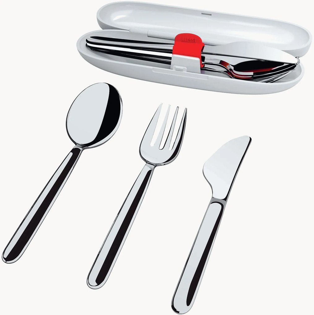 Conjunto de talheres de viagem Alberto, conjunto de 3