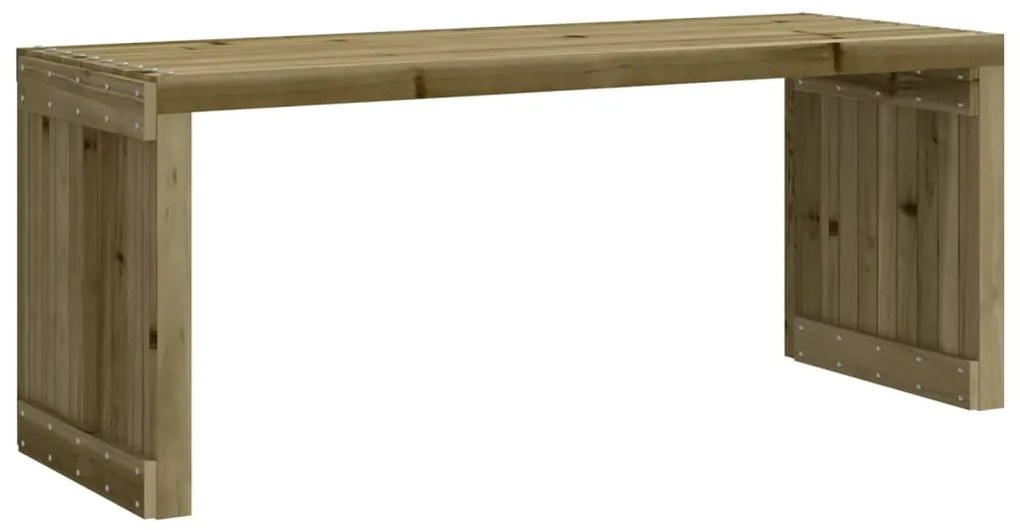 Banco de jardim extensível 212,5x40,5x45 cm pinho impregnado