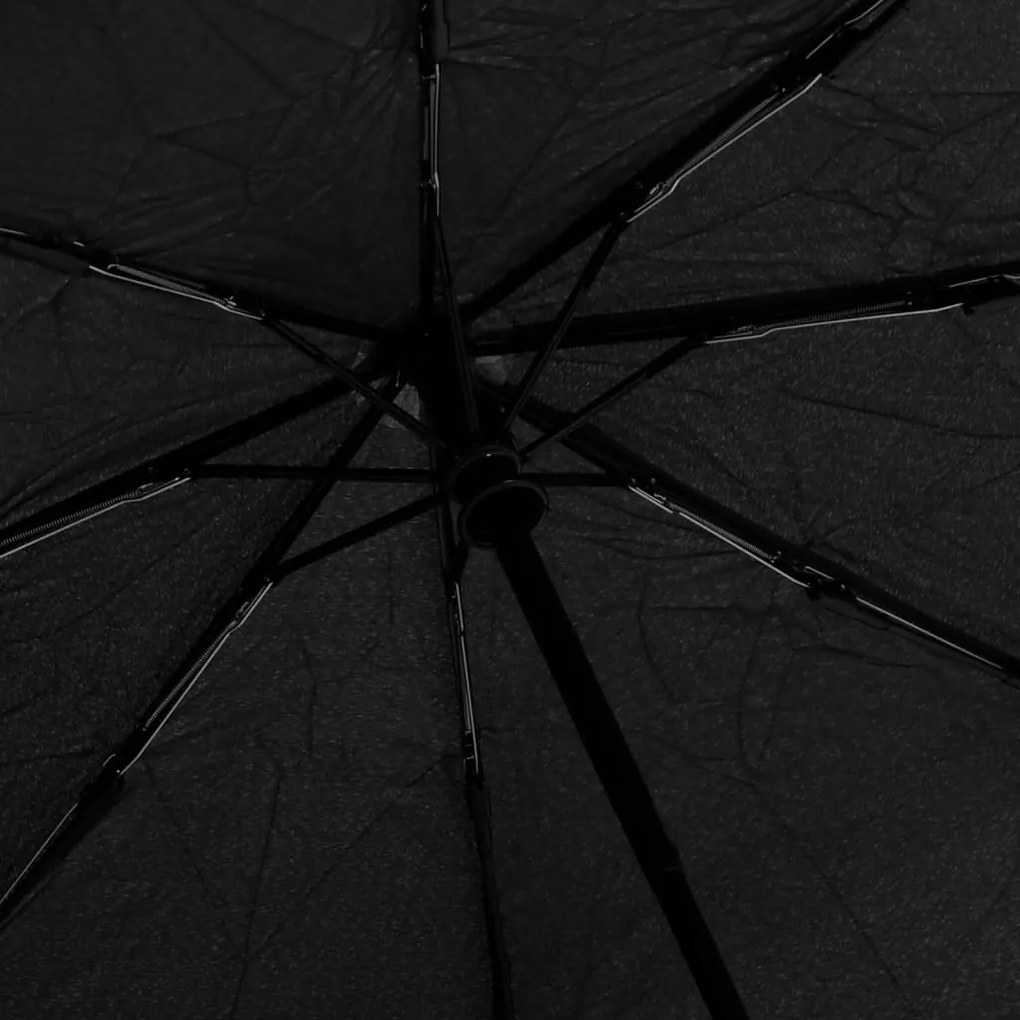 Guarda-chuva dobrável automático 95 cm preto