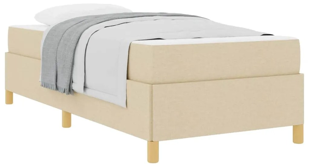 Cama Box Outros Preto e Marrom e Branco 90 x 200 cm tecido