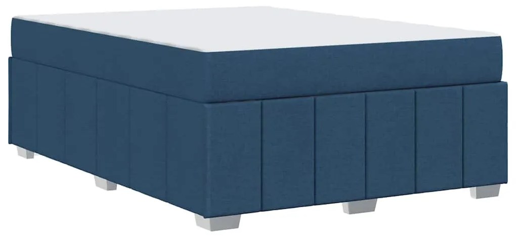 Estrutura da Cama Azul 140 x 200 cm tecido