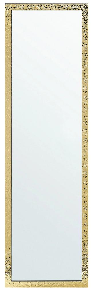 Espelho de pé dourado 40 x 140 cm BRECEY Beliani