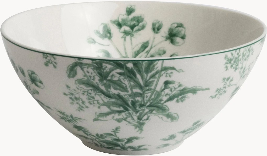 Taças em porcelana Thurston Bloom, conjunto de 4