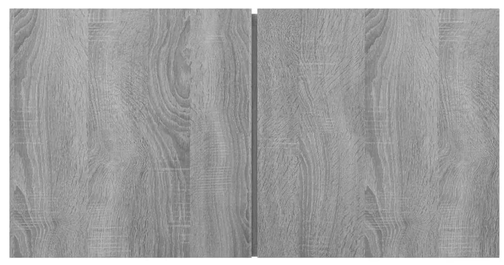 Conjunto móveis de TV 5 pcs madeira processada sonoma cinza