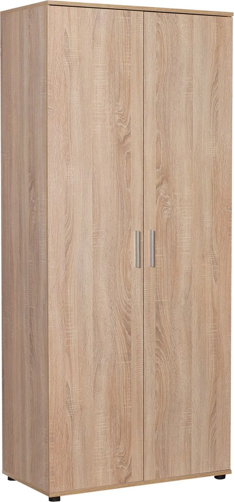 Roupeiro "Aurelio" – Carvalho Sonoma– 80 x 187 x 47 cm – Design Modern